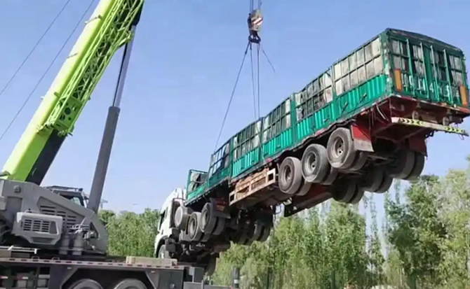 西安道路脱困救援案例